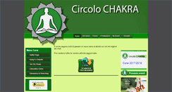 Desktop Screenshot of circolochakra.it
